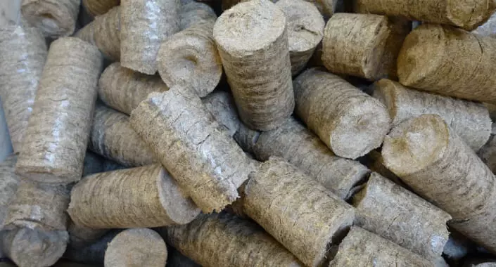 Coffee Husk Briquettes at best price