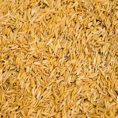What is rice husk used for?