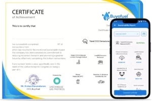 sustainability certificate