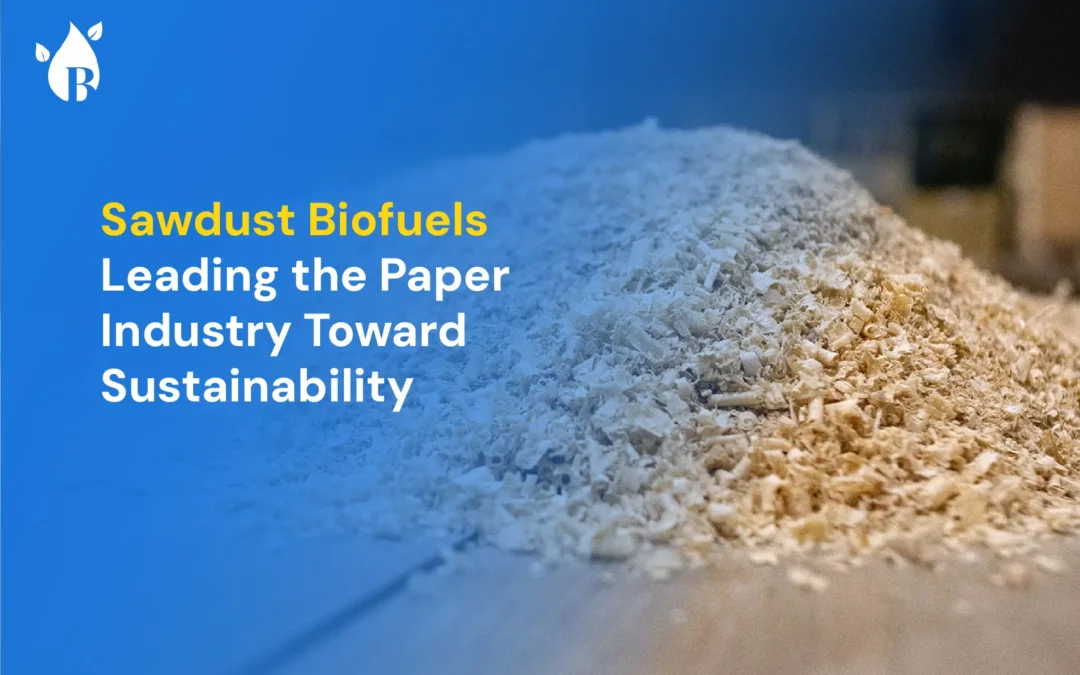 Sawdust Biofuels Leading the Paper Industry Toward Sustainability